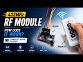 Easiest module for home automation using RF module | Control anything with remote.