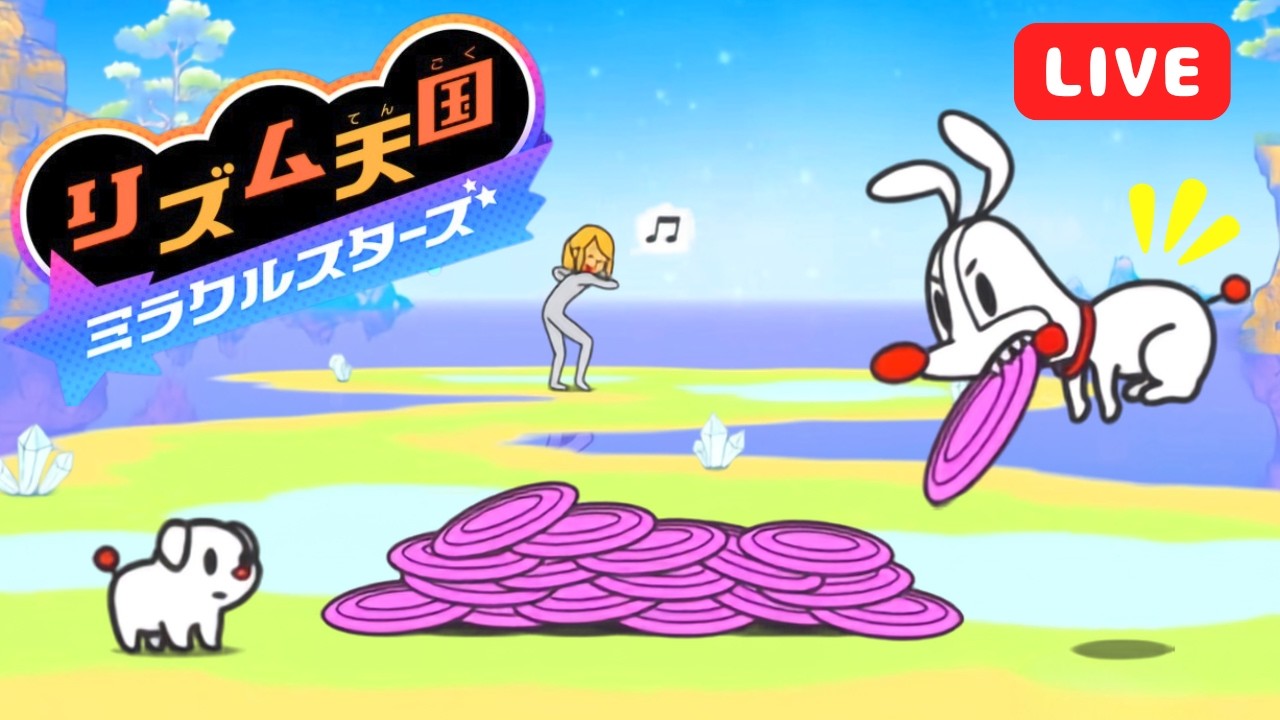 Rhythm Heaven: Miracle Stars] Want to get into the rhythm again