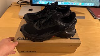 Unlock Adventure with Saloman AlPHACROSS 4 GTX: Unboxing French-Made Hiking Shoes