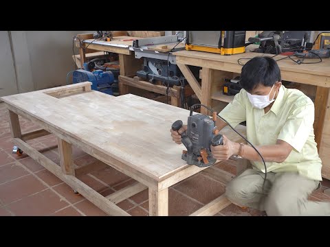 amazing woodworking design ideas make table workbench for band saw and wood planer