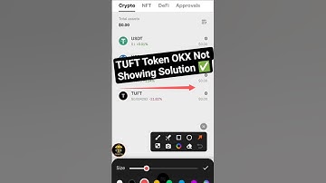 TUFT Token OKX Wallet Not Showing Solution ✅ | How to Add TUFT Token Contract Address in OKX Wallet