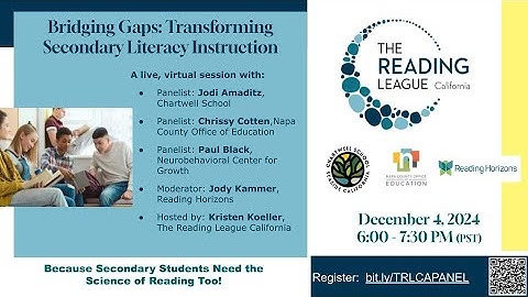 Transforming Secondary Literacy Instruction