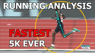 Famous Running Analysis: The FASTEST 5K in the WORLD! (Joshua Cheptegei) Profile