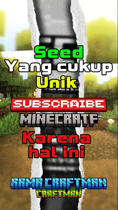Seed yang unik #craftsman #minecraft #shrots #howtotrainyourdragon