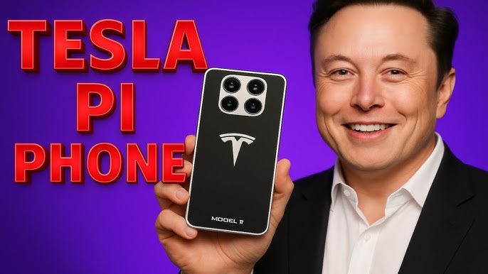 Tesla Pi Phone | Elon Musk | Latest Smartphone | 2025 - YouTube