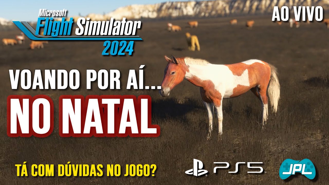 [PS5]  FLIGHT SIMULATOR 2024 | Voando por aí... no NATAL!! | Português