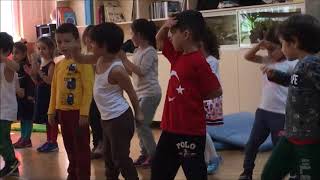 Yeşi̇l Ördek Oyunu Gizli Çekim Okulda Müzik Ve Dans/Dans Eğitimi
