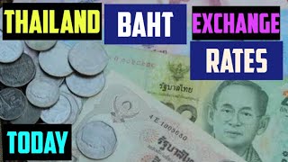 Thai Baht Currency Exchange Rates Today 14 September 2023 Latest Forex Usdthb