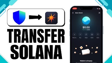How to Transfer Solana from Trust Wallet to Solflare Wallet 2025