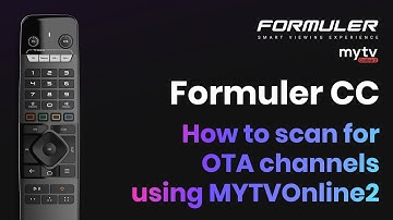 Formuler CC : How to scan for OTA channels using MYTVOnline2
