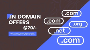 .in domain offers | Host Rocket Hosting
