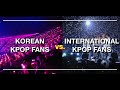 Differences btwn international vs korean fans  kpop opinion
