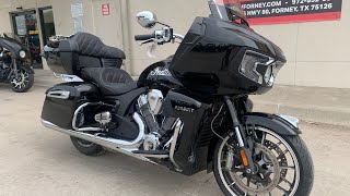 2023 Indian Pursuit Limited With Premium Package Black Metallic