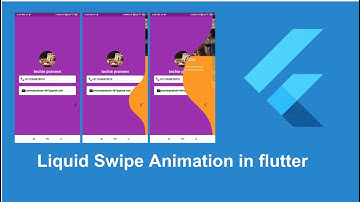 How to Create Liquid Swipe Animation in Flutter | Liquid Swipe Flutter | Flutter Animation
