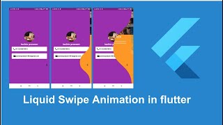 How to Create Liquid Swipe Animation in Flutter | Liquid Swipe Flutter | Flutter Animation
