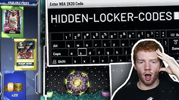 FIVE ACTIVE + HIDDEN LOCKER CODES! FREE DIAMONDS, PACKS & TOKENS!! (NBA 2K20 MYTEAM)