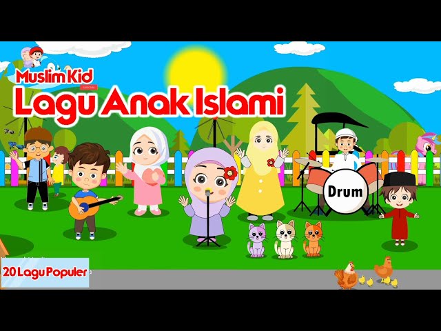 Lagu Anak Islami - Alif ba ta tsa, aku mau ke Mekkah, 5 rukun Islam, Allahul kaafi, Asmaul Husna class=