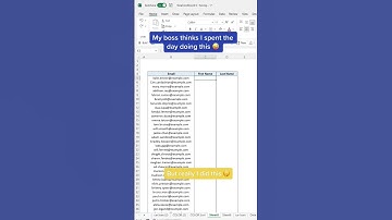 how to export name in excel from gmail #gmail #google #viral #excel #shorts