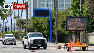 California is shutting down again as it reported the largest number of
coronavirus cases in us. total most populous state rose by 12,112 on
...