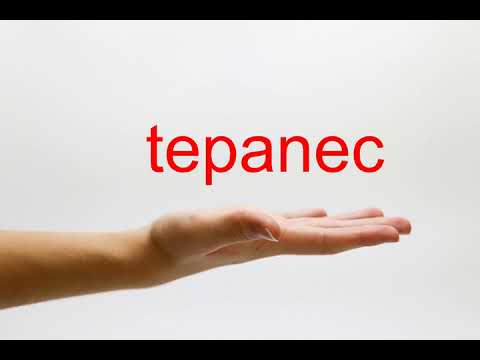 Video: Tepanec nə deməkdir?
