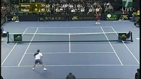 Sampras v Federer - Macao 2007 3rd EXO (1/6)