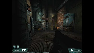 Doom 3 Monorail Skybridge Walkthrough
