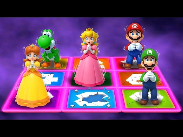 Mario Party 4] Princess Peach's God-like Play! The Moment She