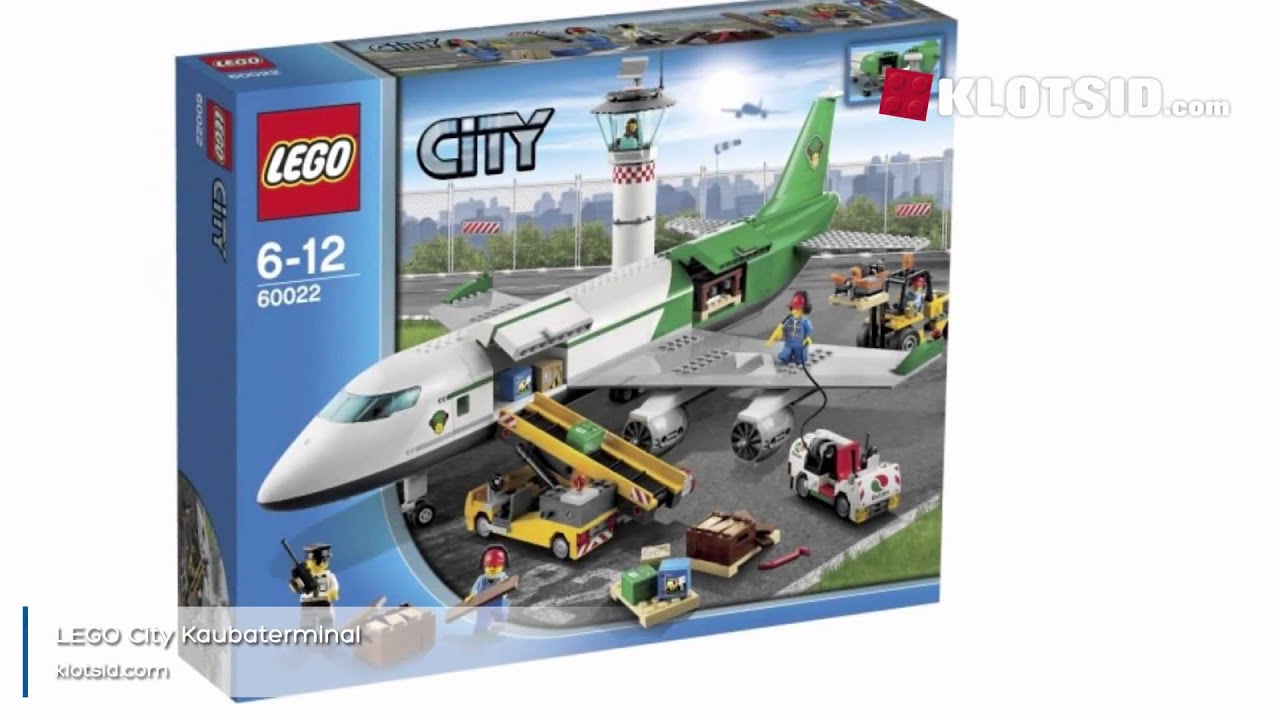 LEGO City Kaubaterminal (60022L) - YouTube