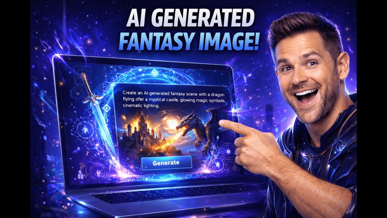 Create an interesting AI image for a video scene | Part 4 | Fantasy Niche