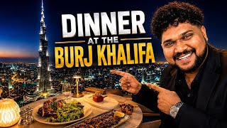 How Much Does It Cost to Dine at BURJ KHALIFA πΈπ₯ | LUXURIOUS Dinner on the 122nd Floor π€©