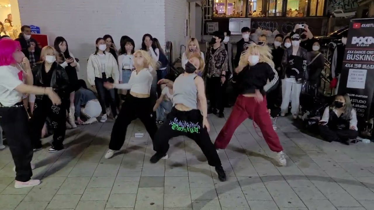 2022.04.16/4x4 STUDIO 홍대버스킹/힙파티/Oh My Gawd