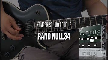 Kemper Profiles | Rand Null34 | Metal Demo (Randall UN120 Scott Ian Signature + Ibanez ARZ6UC-BKF)