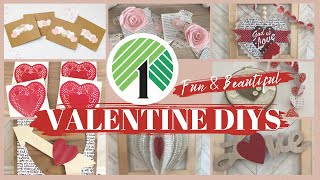 7 Easy Dollar Tree Valentine's Day Craft Ideas | Dollar Tree Valentines DIY