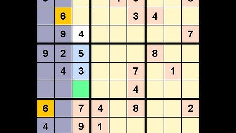 How to Solve Los Angeles Times Sudoku Expert November 8, 2020