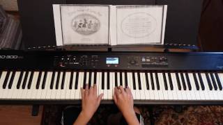 Old King Cole - Children 's songs on the piano