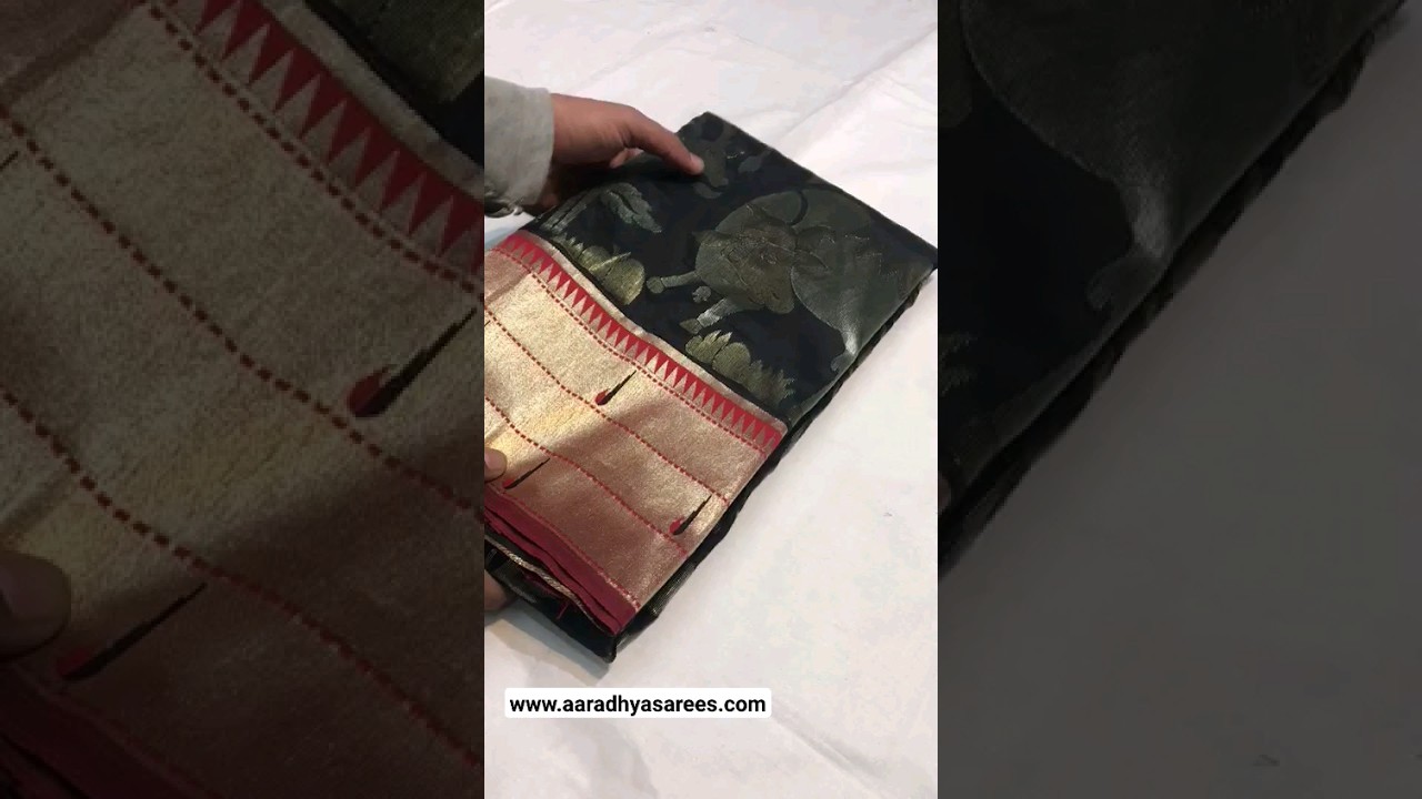 Maharashtrian 3D Pichwai Soft Silk Paithani Saree