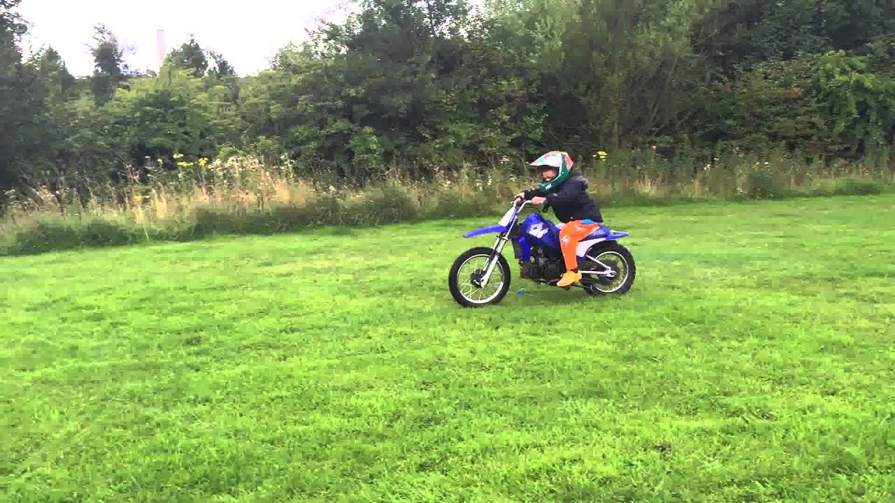 Pw80 Racing Yamaha Pw80 first time wheeling 2 stroke - YouTube