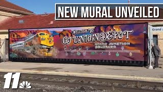Grand Junction artist Jeremy Velasquez unveils striking mural at Grand Junction’s Union Depot