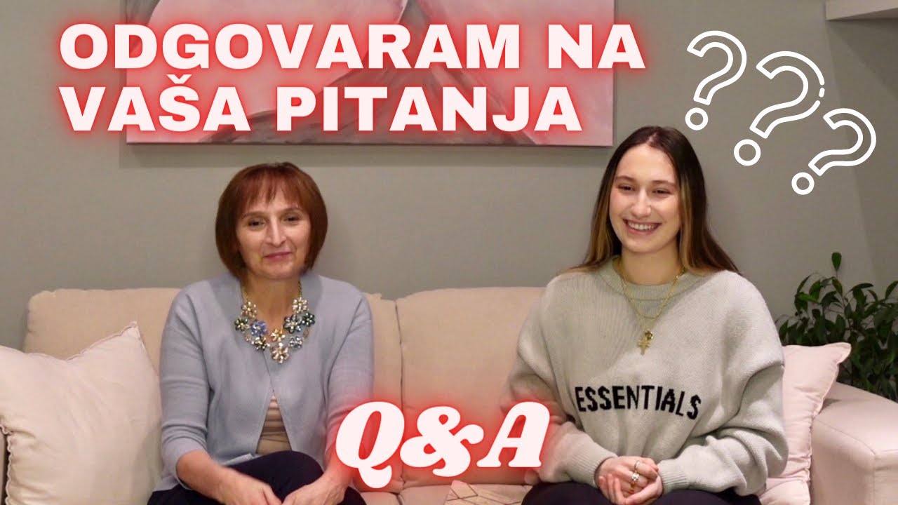 SVE ŠTO STE ŽELJELI  ZNATI O MENI, MOJI ODGOVORI