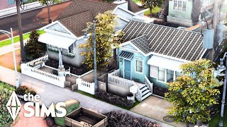 2 Grungy Yet Cozy Houses on One Lot 🏚️✨ | ASMR The Sims 4 Speed Build