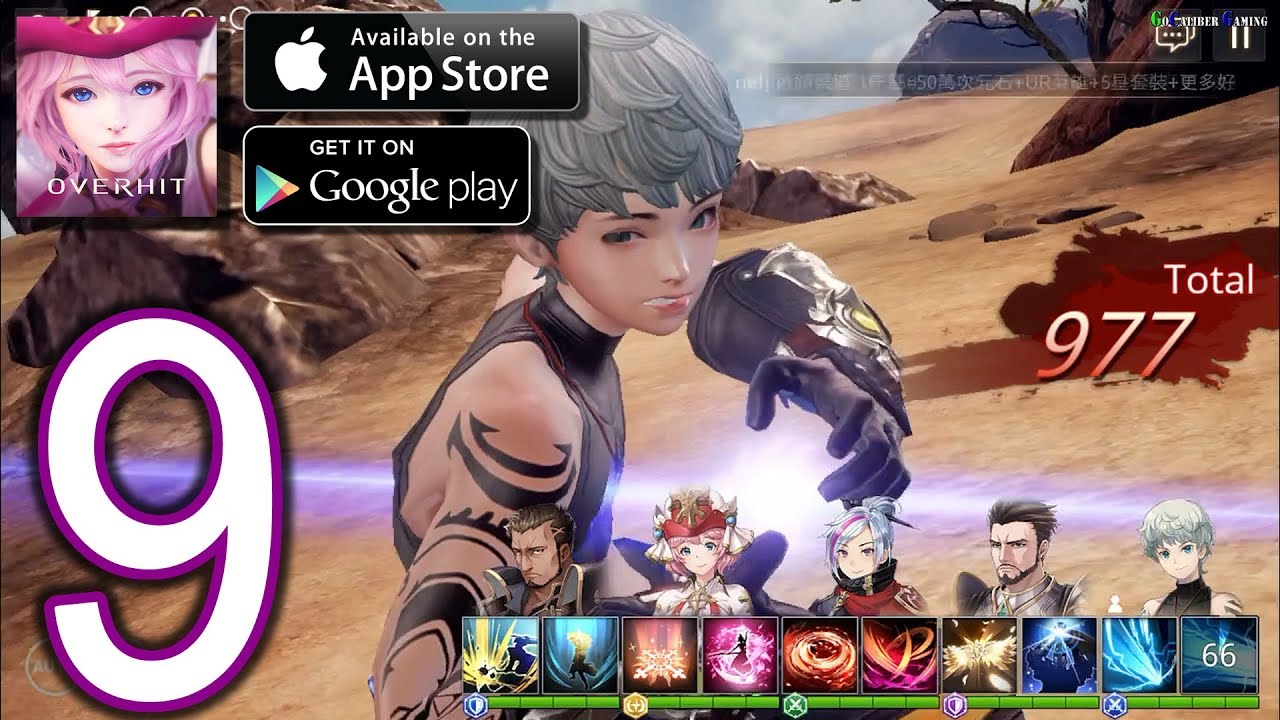 OVERHIT English Android iOS Walkthrough - Part 9 - Chapter 4: The Witch's Airship