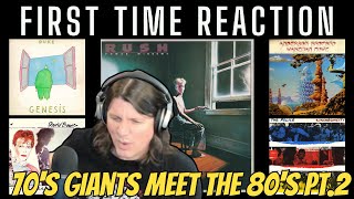 FIRST TIME REACTION to Rush / Anderson, Bruford, Wakeman, Howe/ Genesis/ David Bowie/ The Police
