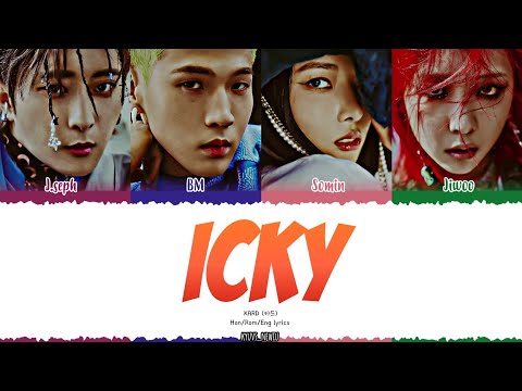 KARD (카드) - ICKY lyrics《 Color_Coded_Han_Rom_Eng 》