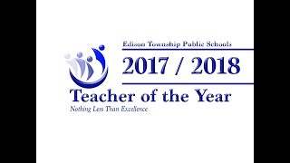 Edison Public Schools 2018 Teachers of the Year