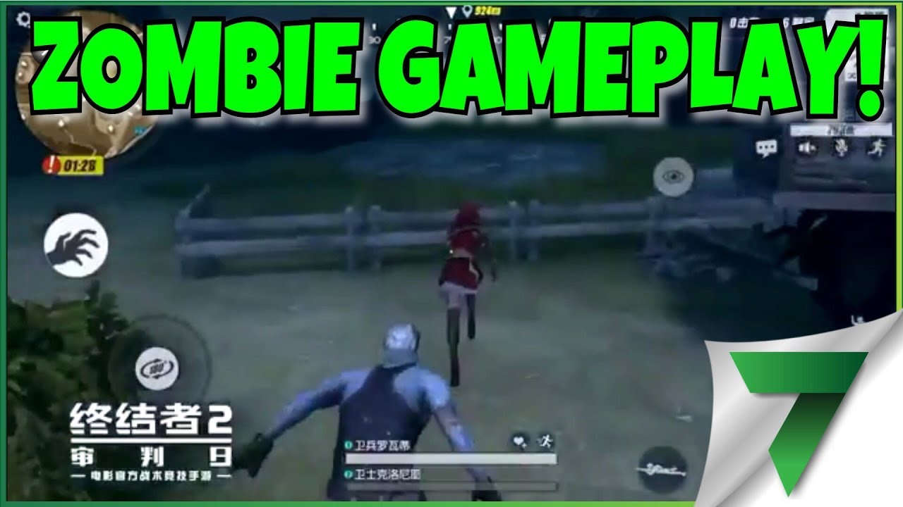 ZOMBIE GAMEPLAY in RoS! WOW!! | Rules of Survival