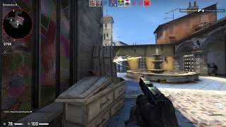 cs go glock wallbang inferno b site
