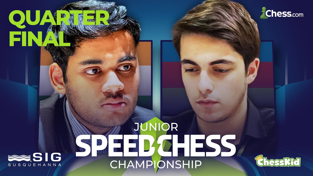 Xiong Beats Erigaisi In Close Junior Speed Chess Match 