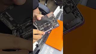 CÙNG EM THAY PIN CHO IPHONE MINI 13 MÀU HẰM NHA😍✨🔋 #phatthanhstore #phatthanhcare