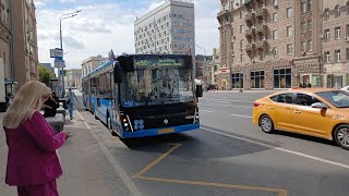 ❗️Поездка на автобусе ЛИАЗ 6213.65 по маршруту е50 (903) м.Проспект мира-Холмогорская улица (030618)