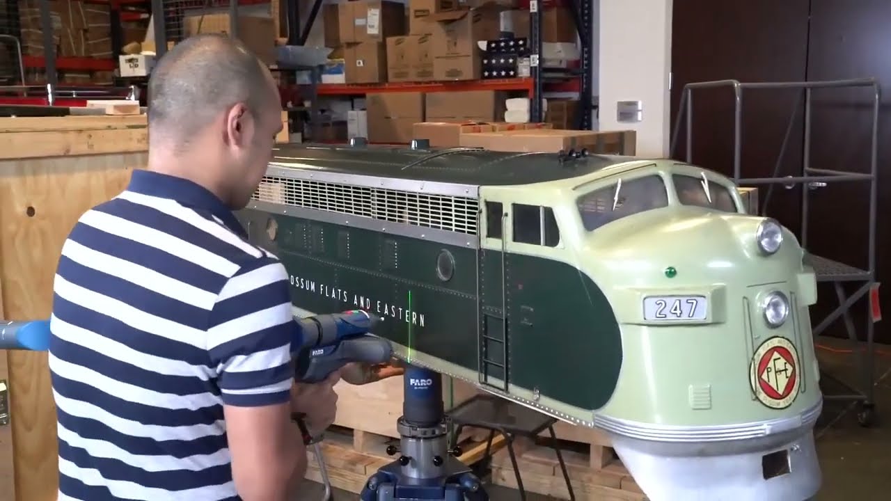 FARO 8 Axis Quantum ScanArm con Prizm Color Laser Line Probe